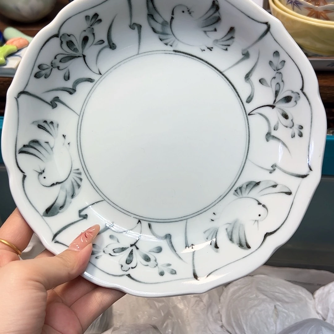 瓷片幽*草满28包邮 默认微瑕