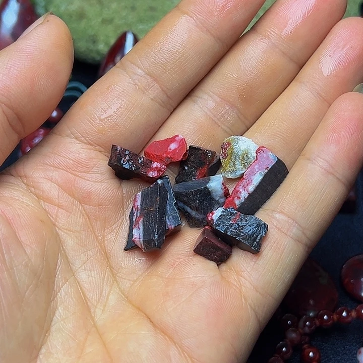 天然辰砂朱砂吊坠