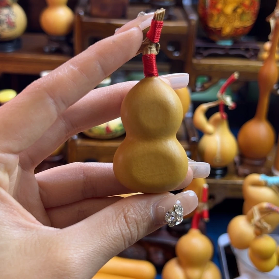 千**约小扁手把件葫芦