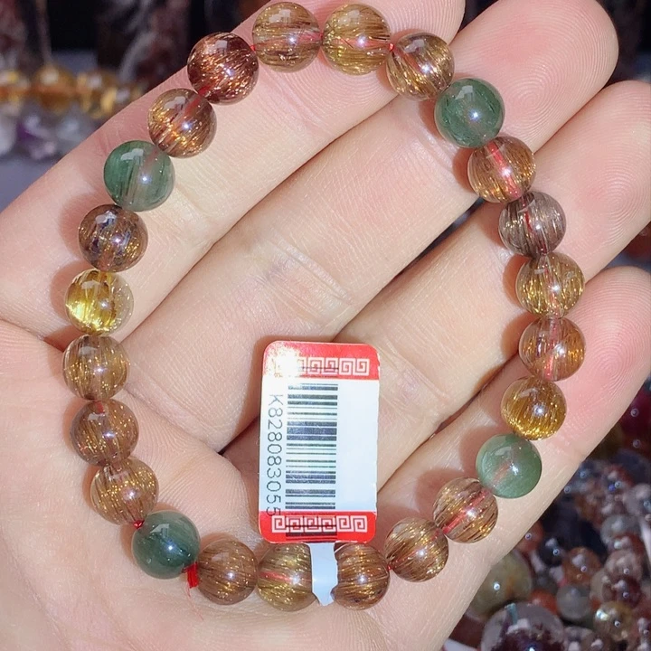 水晶手串未镶嵌天然