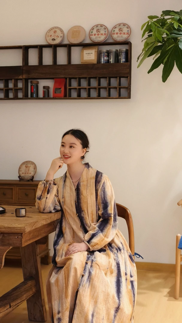 朴时.如故连衣裙