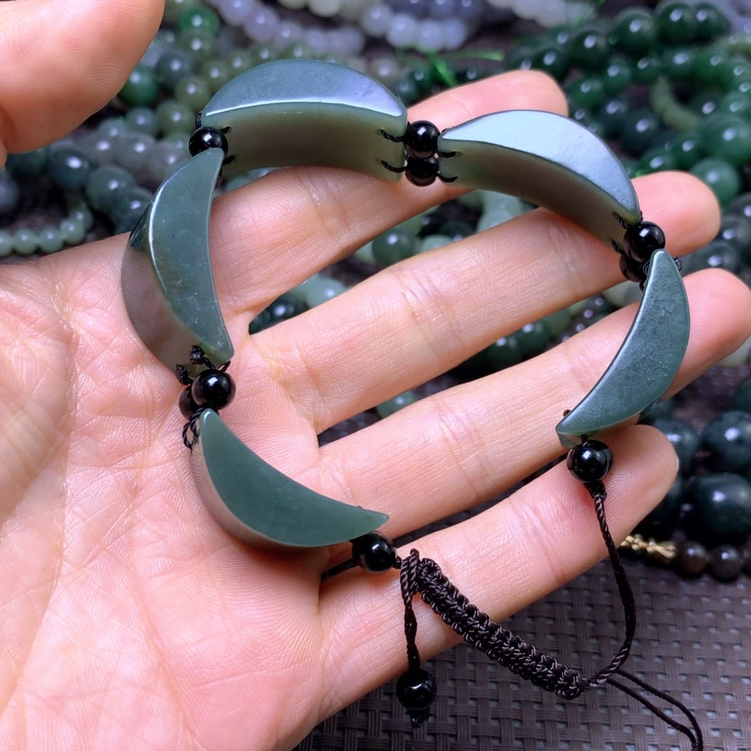 和田玉未镶嵌手串