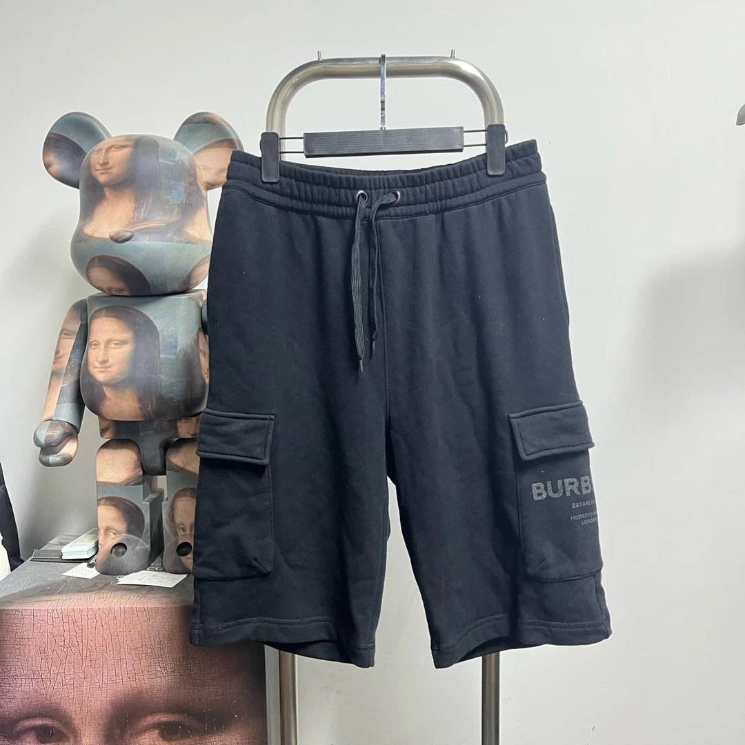 99新 BURBERRY/博柏利 巴宝莉印花短裤 M1609 M 长60 腰围3899新