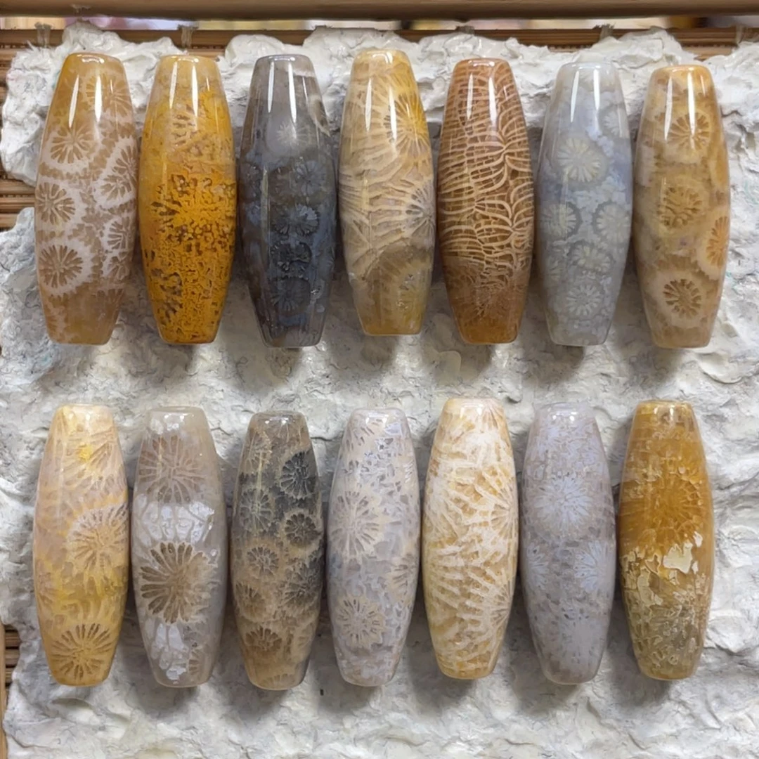 硅化玉未镶嵌颈饰30米1颗