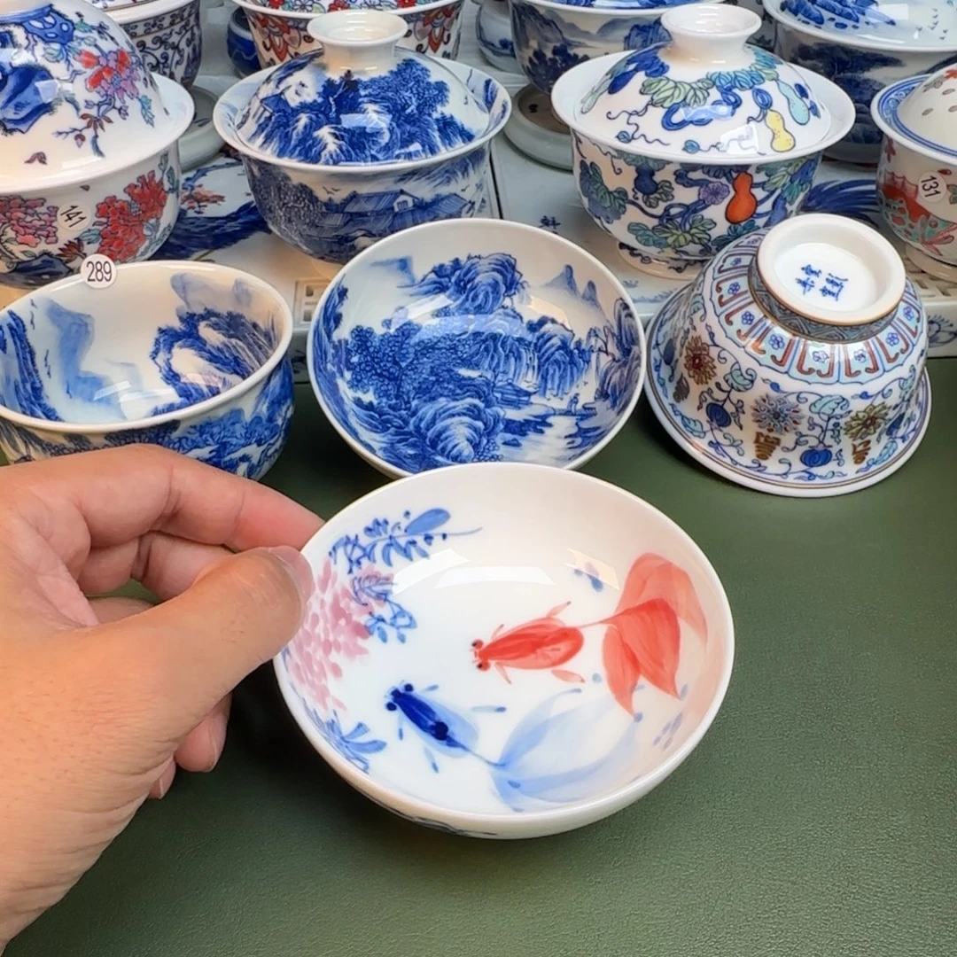 纯手工纯手绘茶具210