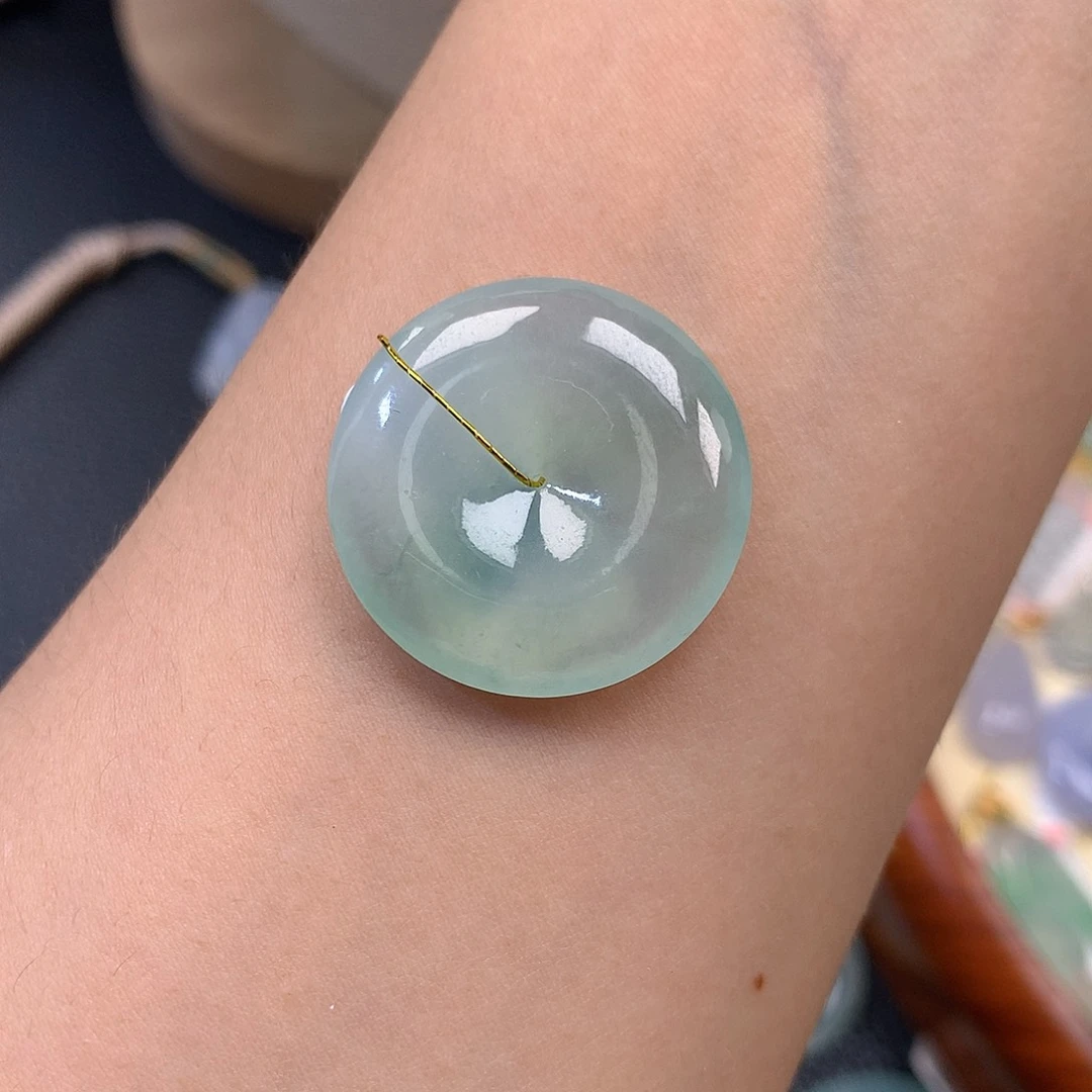 翡翠未镶嵌颈饰黄*果翡翠