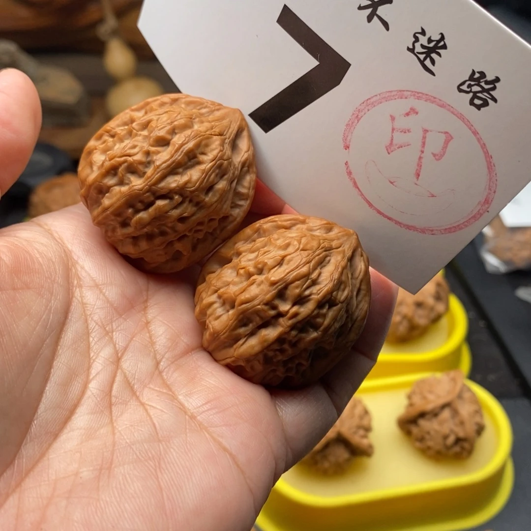 文玩核桃吊坠35全品平谷金瓜子