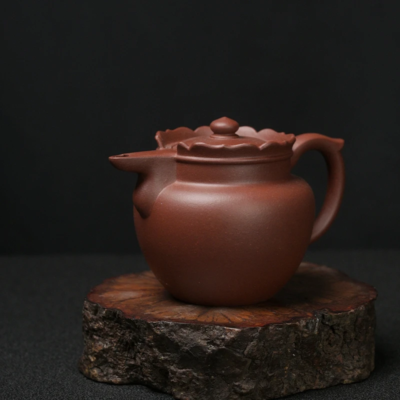 底槽清僧帽 精工半手制大容量实用器花器茶壶茶具