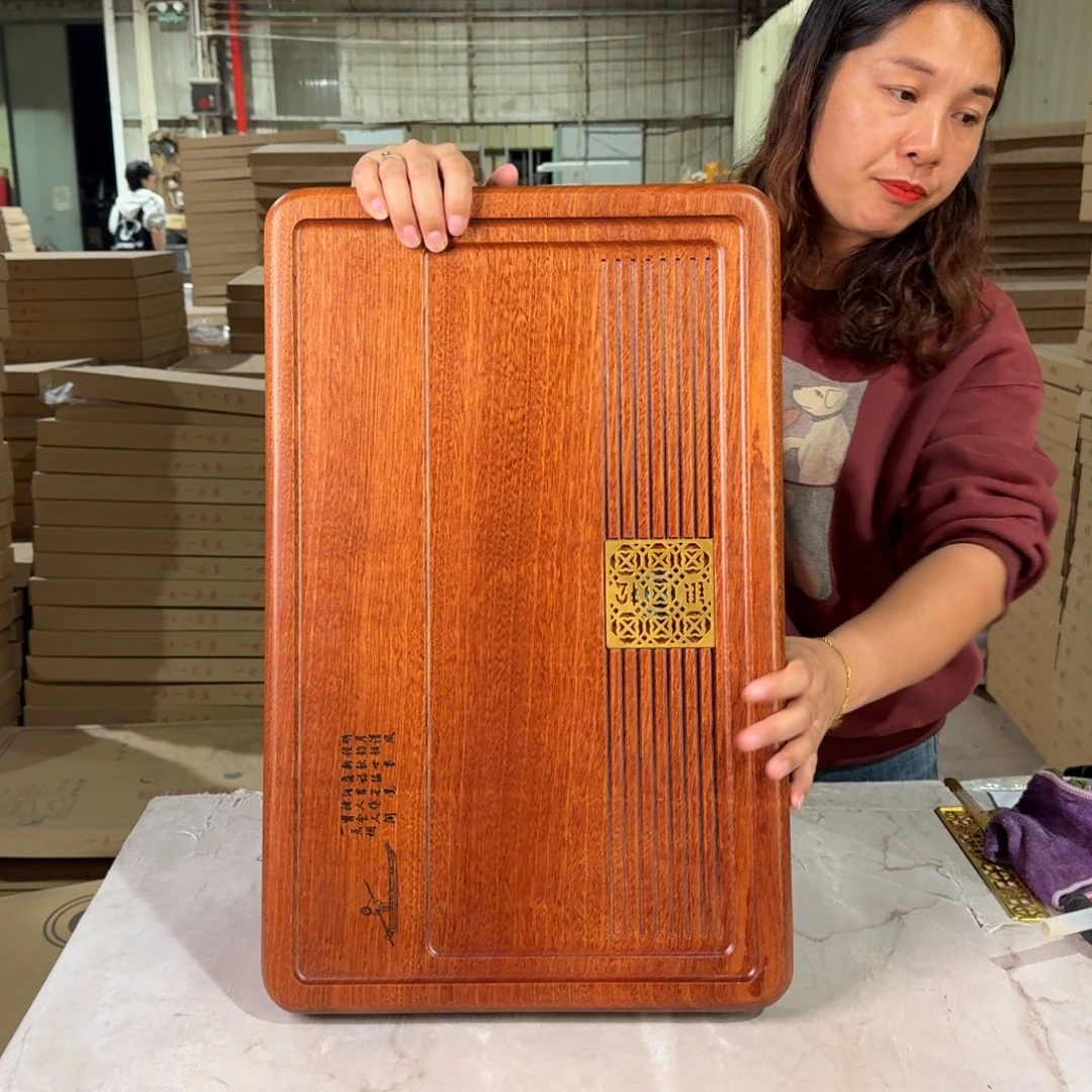 花梨木茶盘55*35尺寸