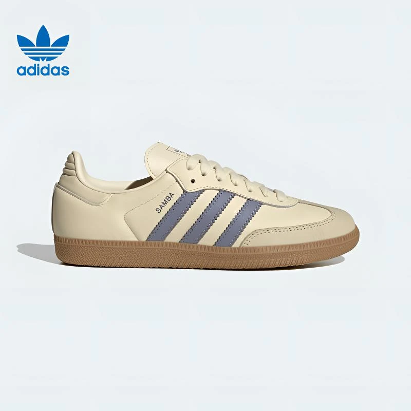 Adidas阿迪达斯三叶草女T头鞋2025秋款samba og复古德训鞋JS1362