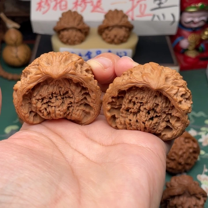 【闪购商品】把件文玩核桃45全品聚宝盆