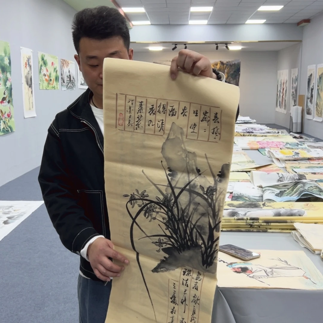 国画国画作品宣纸纯手绘