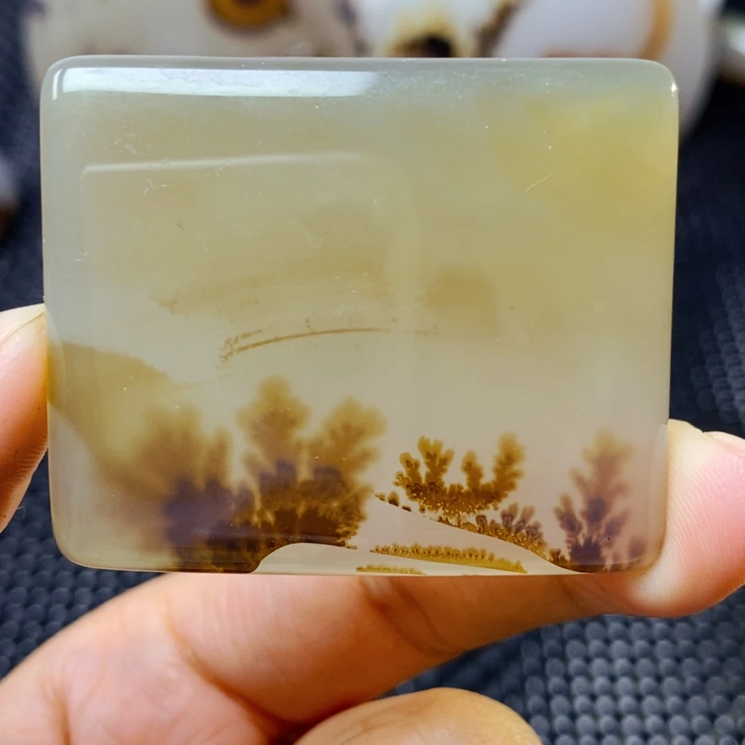 未镶嵌玛瑙/玉髓珠宝半成品