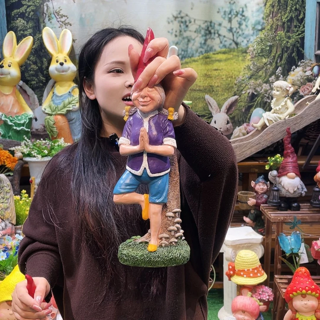 摆件花园摆件红红火火