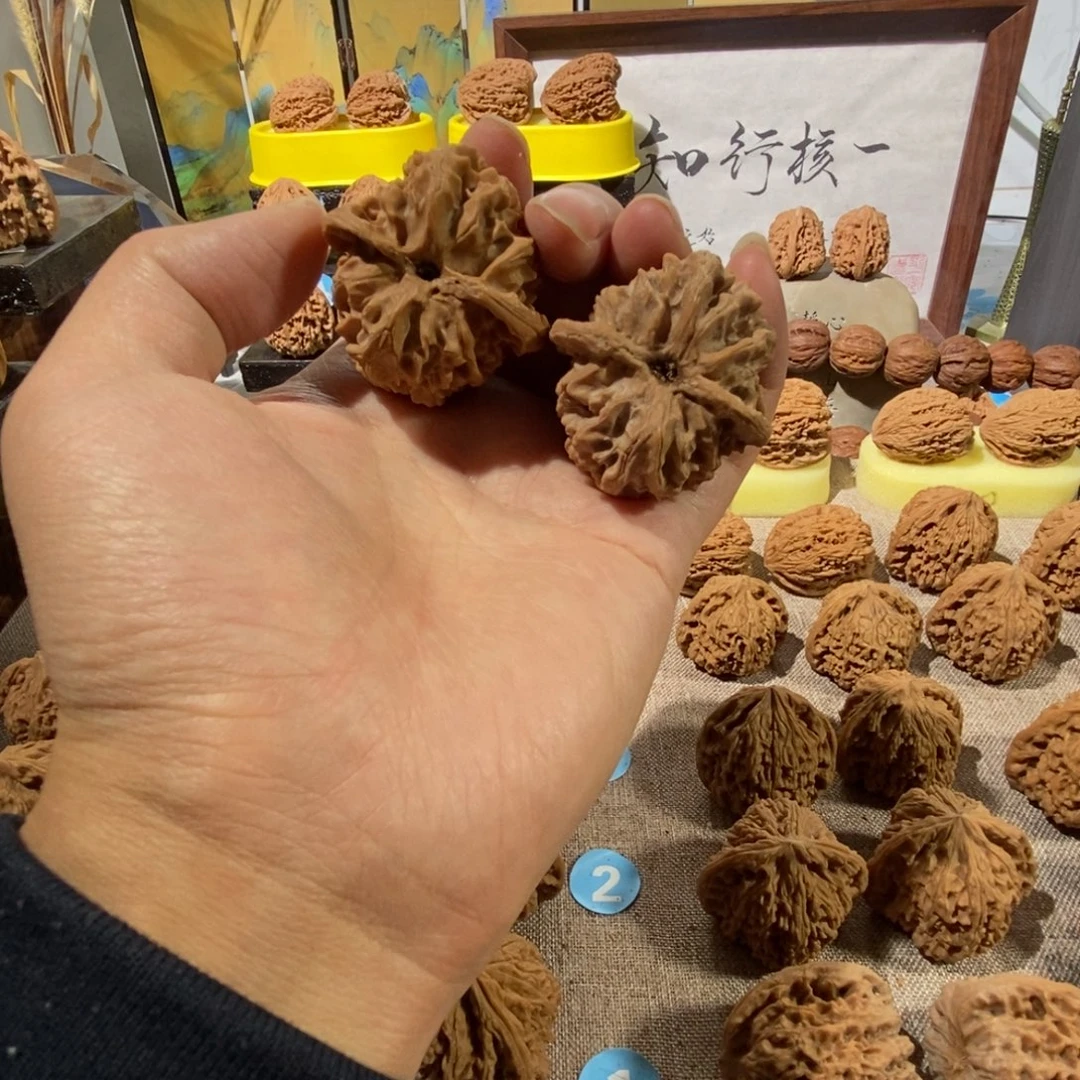 文玩核桃吊坠山地苹果园的种植