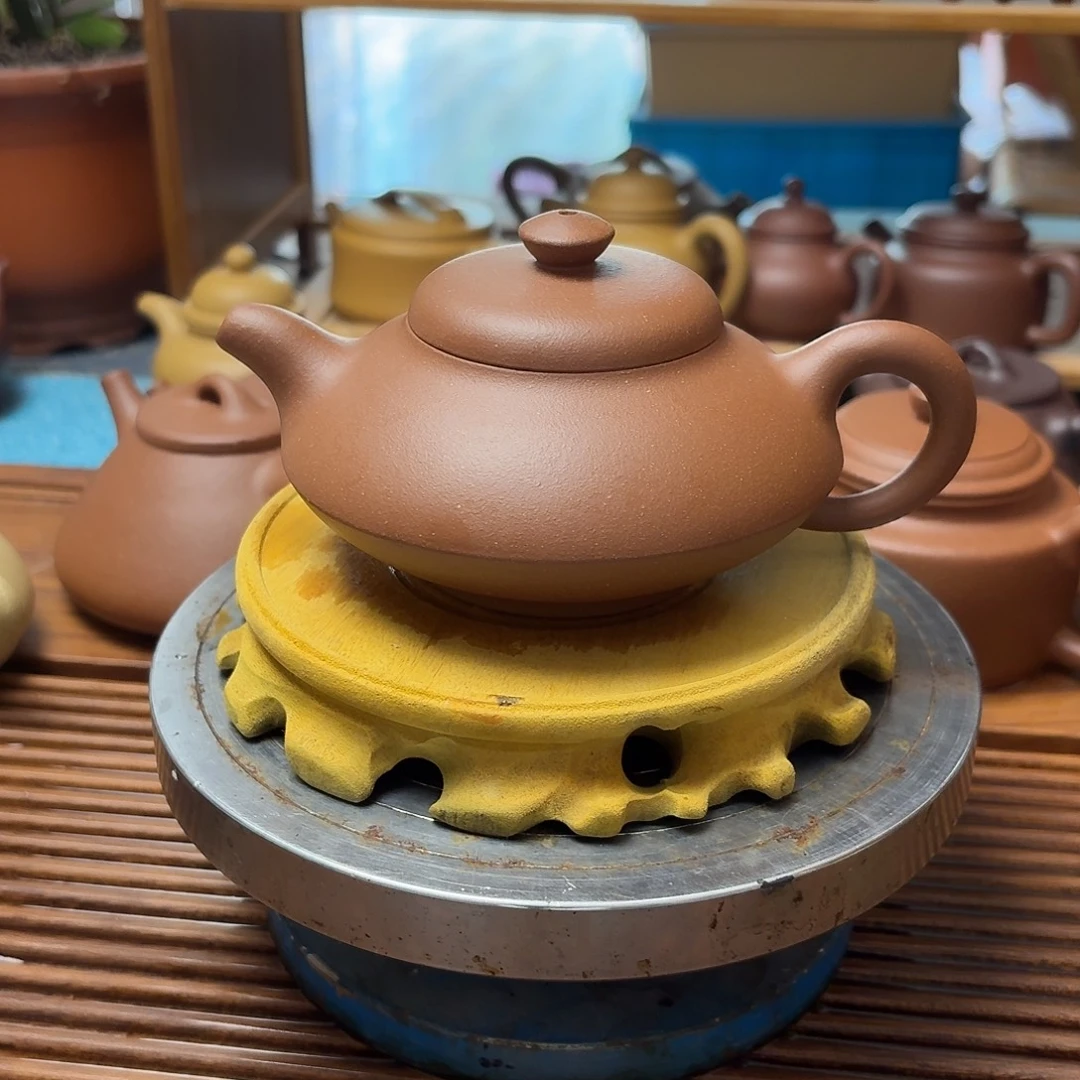 茶壶紫砂半手一个