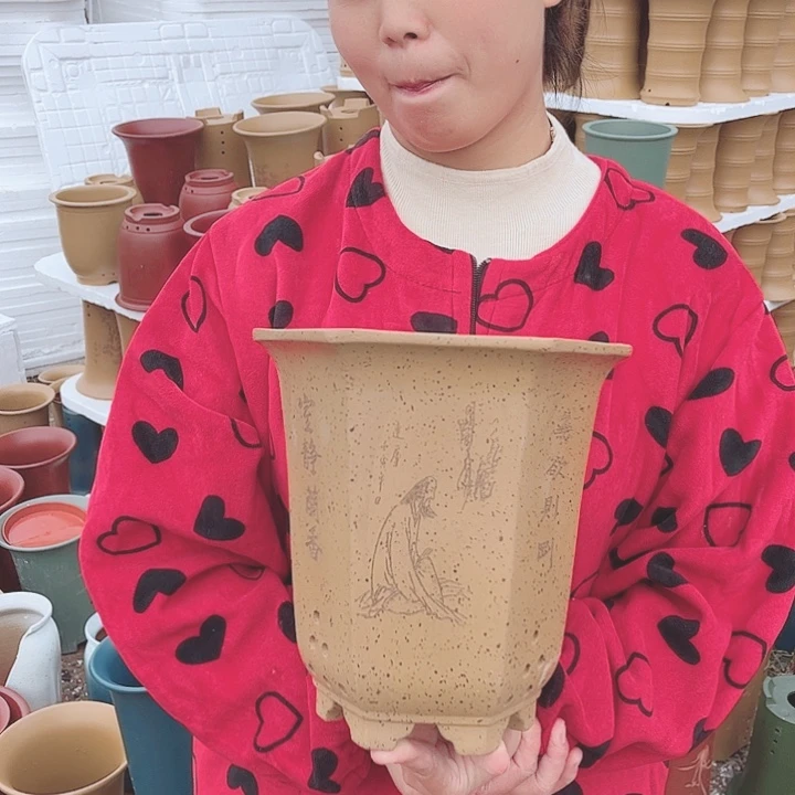 紫砂花盆宜兴紫砂精品花盆