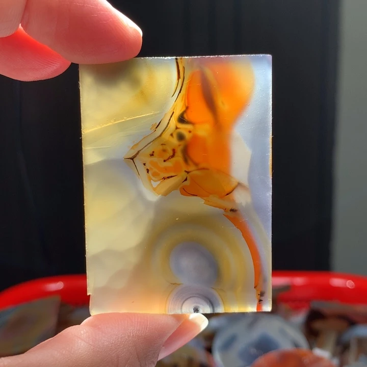 合金玛瑙/玉髓珠宝半成品60