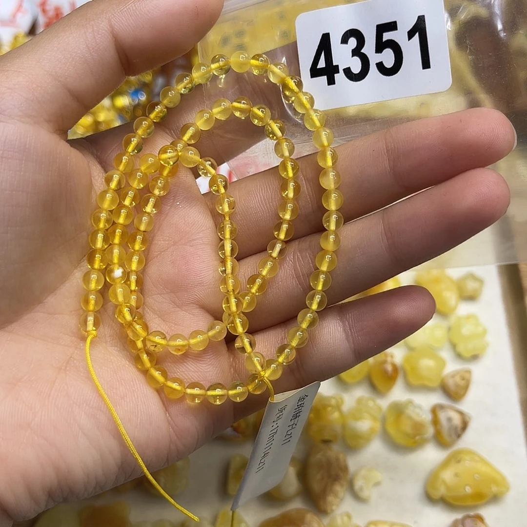 琥珀未镶嵌珠宝奇石