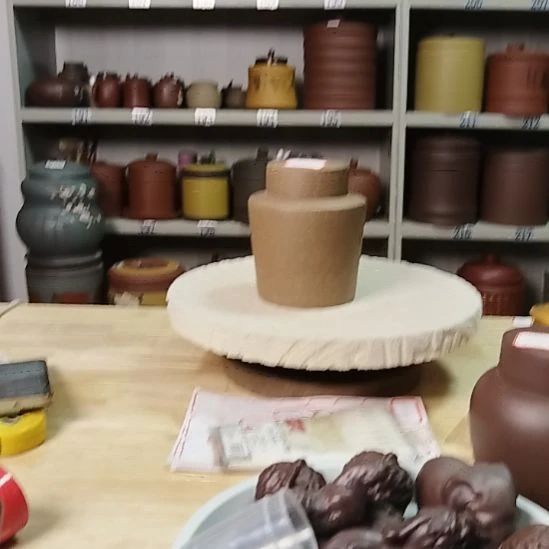 紫砂小罐茶叶罐三两装小罐三两装7673