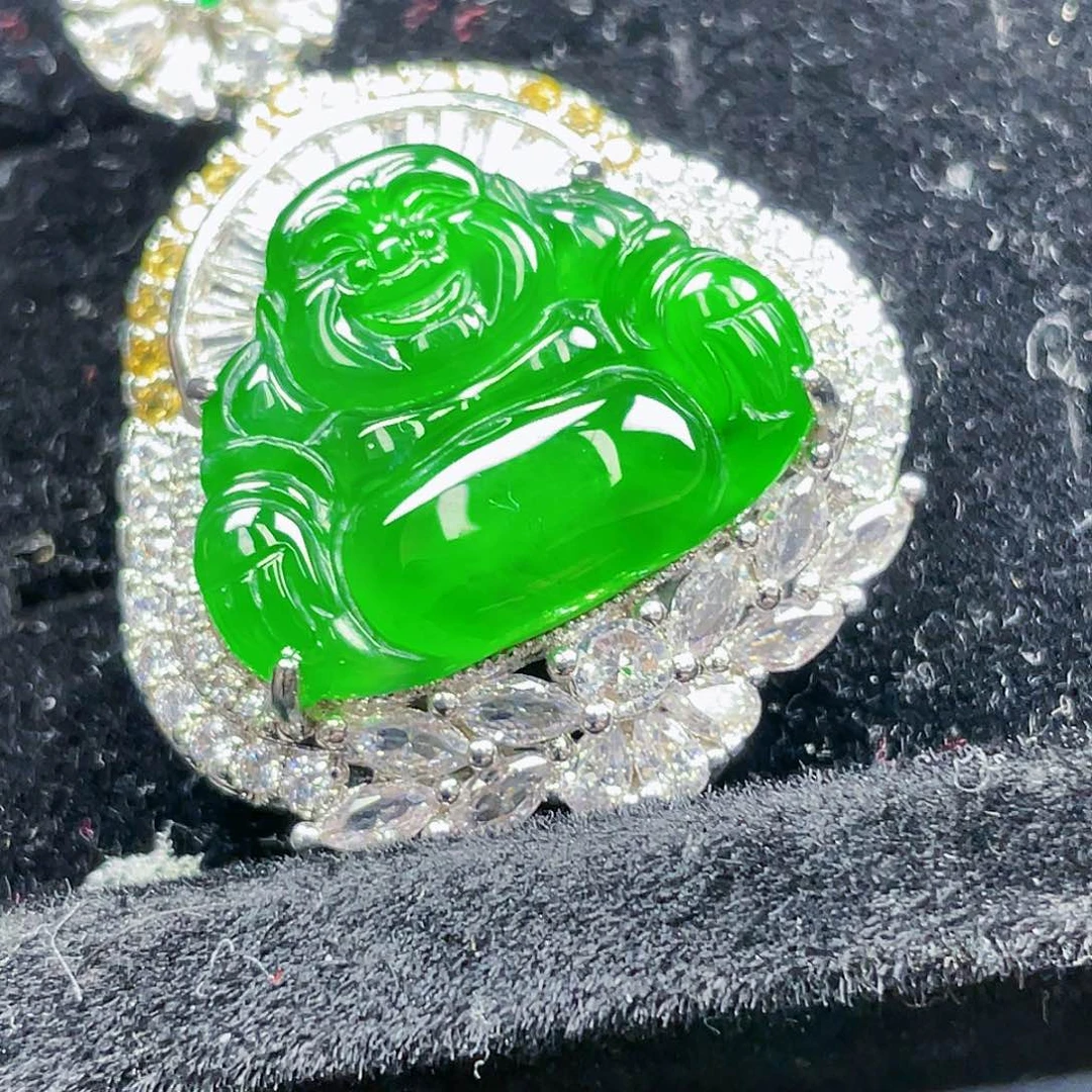 翡翠颈饰未镶嵌166，