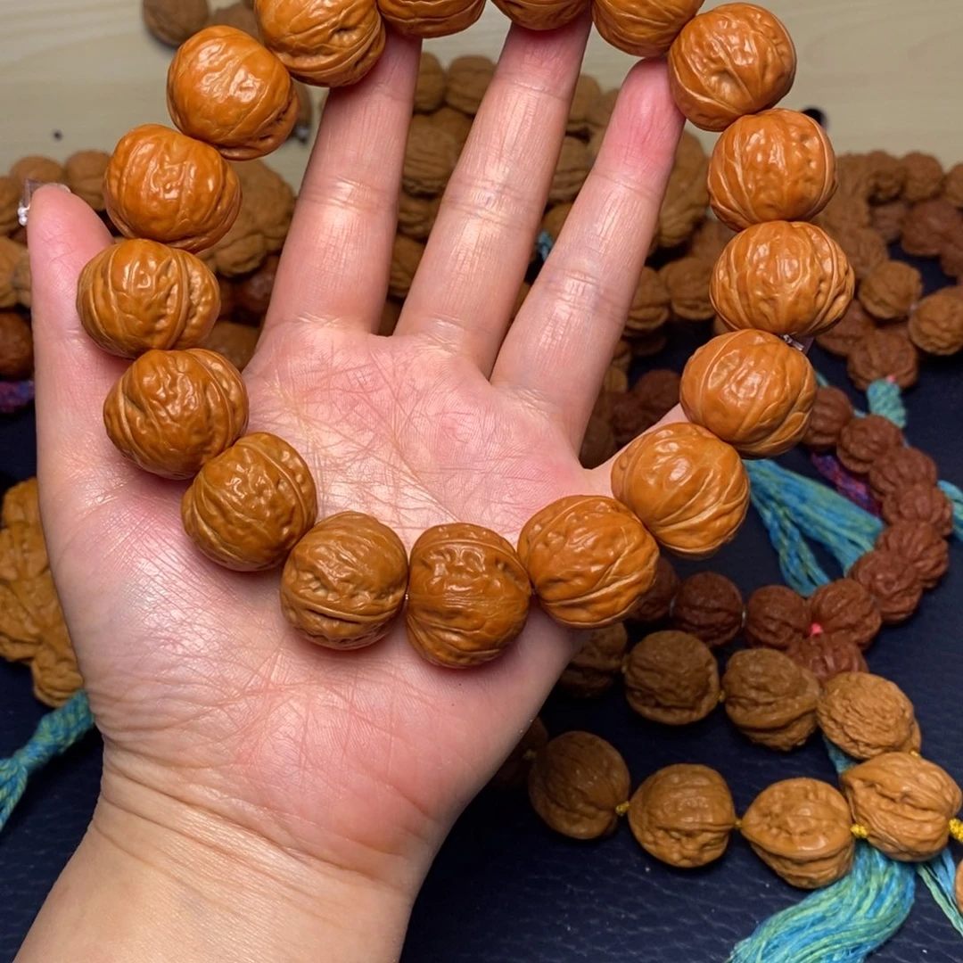 文玩核桃手串留方墩子