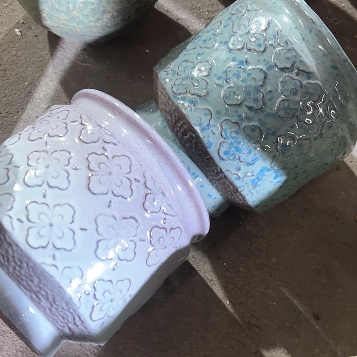 紫砂花盆花盆花盆