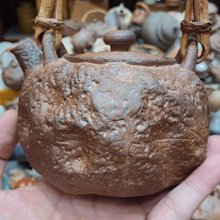 柴烧老岩泥高端茶器