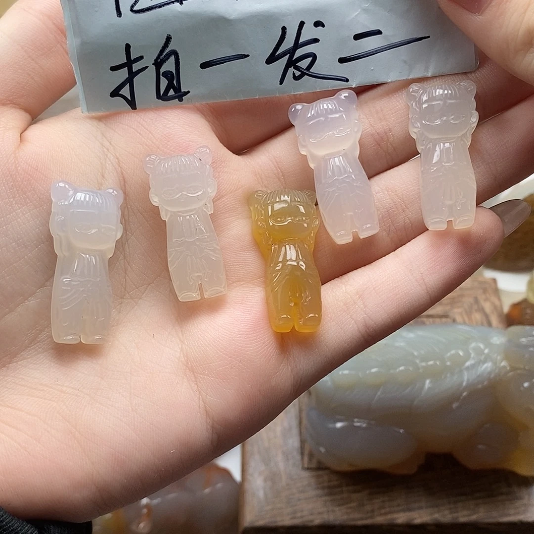 玛瑙/玉髓未镶嵌颈饰