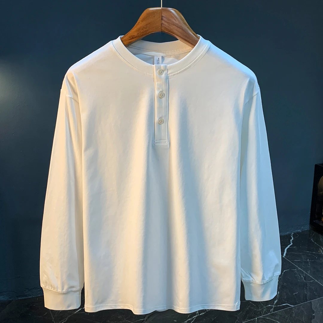 半开衫男士卫衣春秋季潮流百搭长袖衣服加大码宽松打底衫男上衣