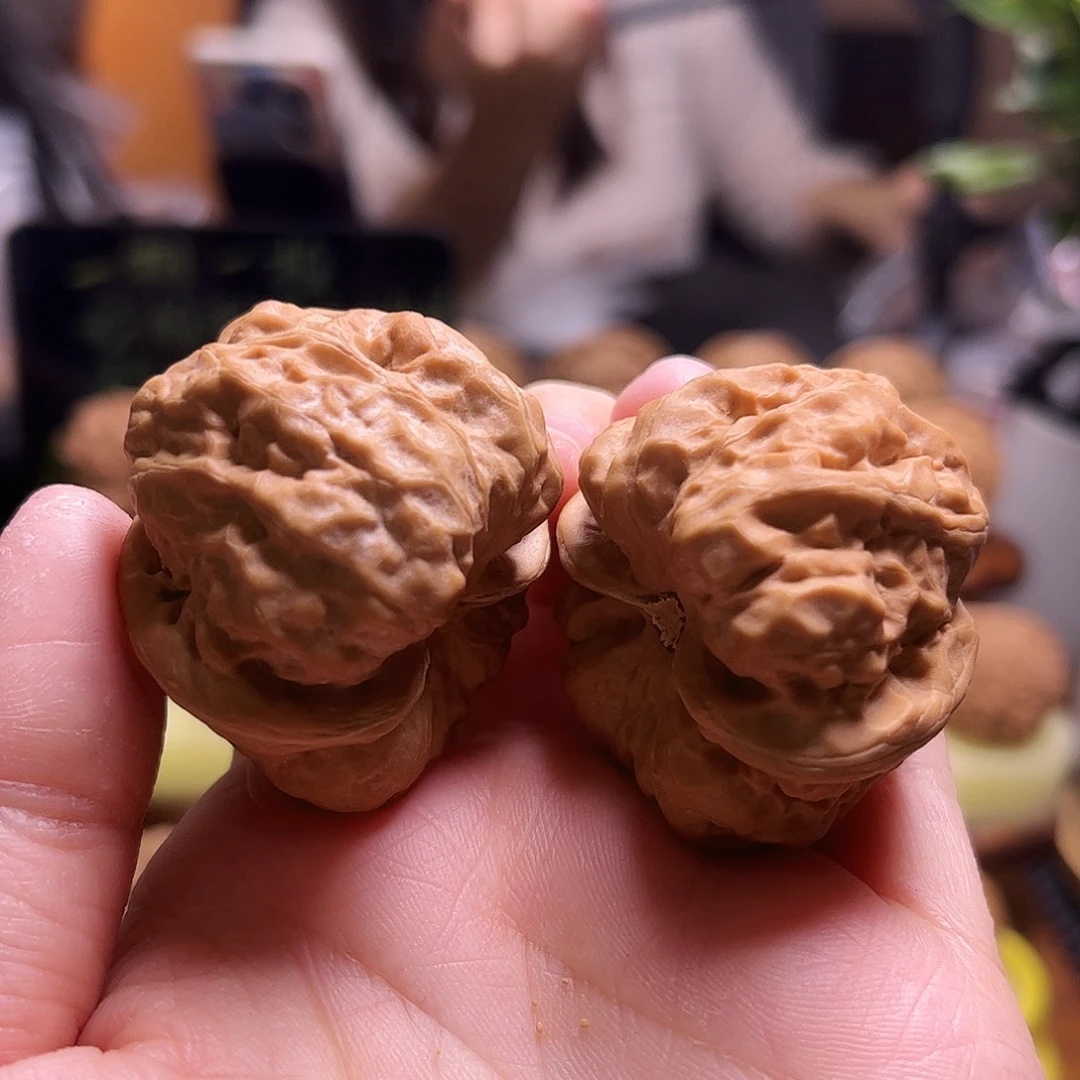 文玩核桃把件38尺全品白茬蛤蟆79