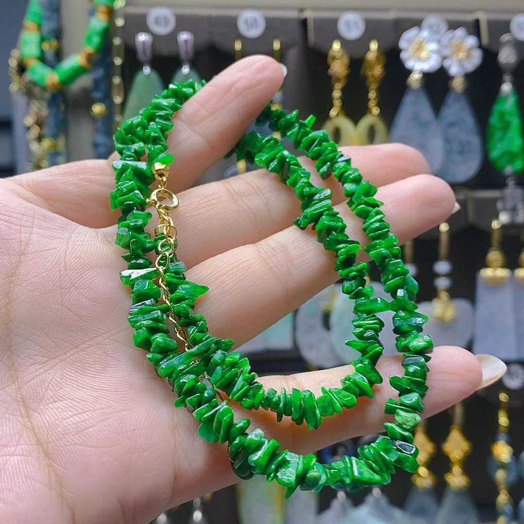 未镶嵌翡翠耳饰翡翠