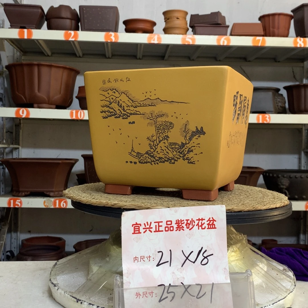 紫砂花盆精品紫砂花盆包邮包邮