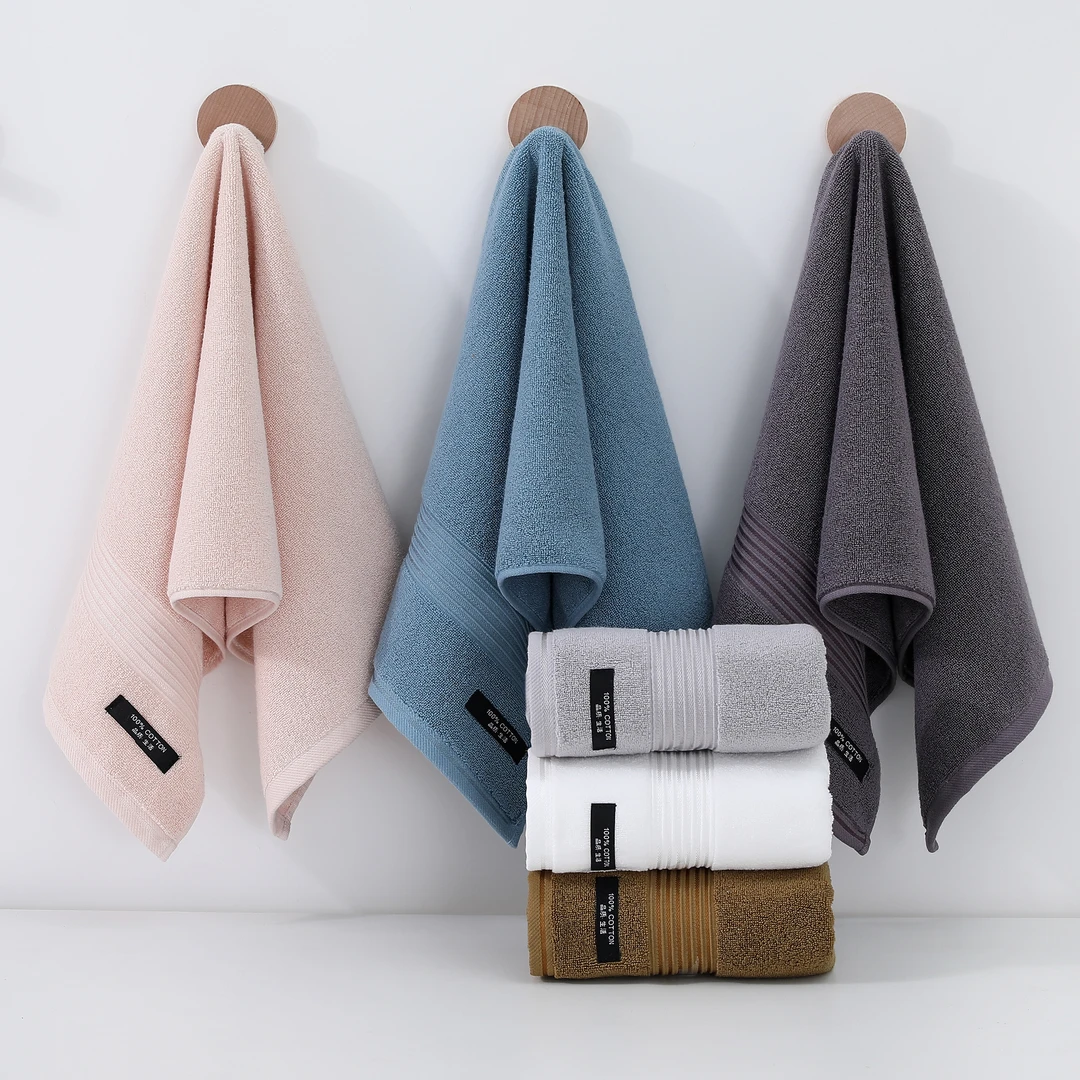 【施华洛全棉毛巾】34*74毛巾7A抗菌全棉匹马棉A类不掉毛吸水毛巾