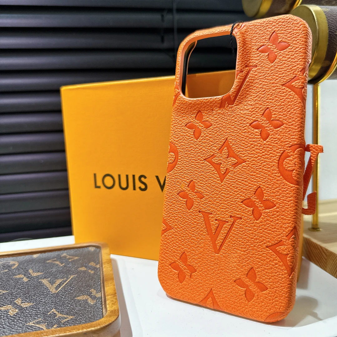 皮质压纹半包单壳手机壳适用苹果16ProMax简约15高级14舒适13