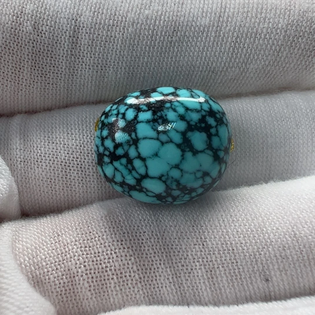 未镶嵌绿松石随形14.5mm