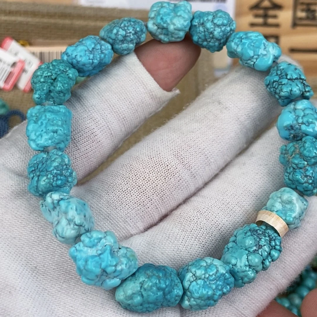 未镶嵌绿松石珠宝奇石