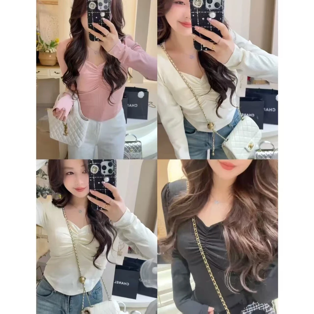 3154【美女的新衣】月月自制纯欲显瘦上衣