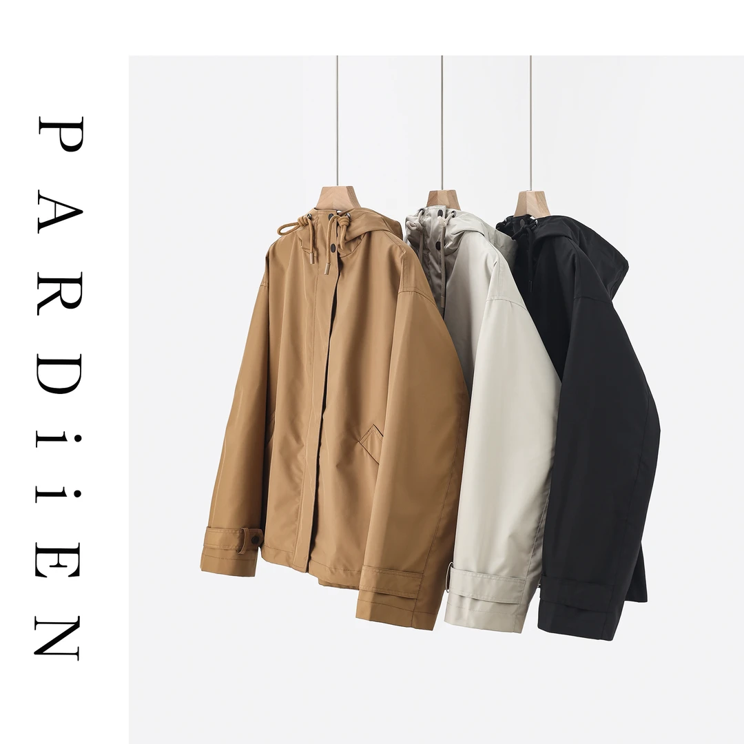 【北总严选】帕迪恩东丽内格下摆抽绳连帽风衣外套25PD-C87