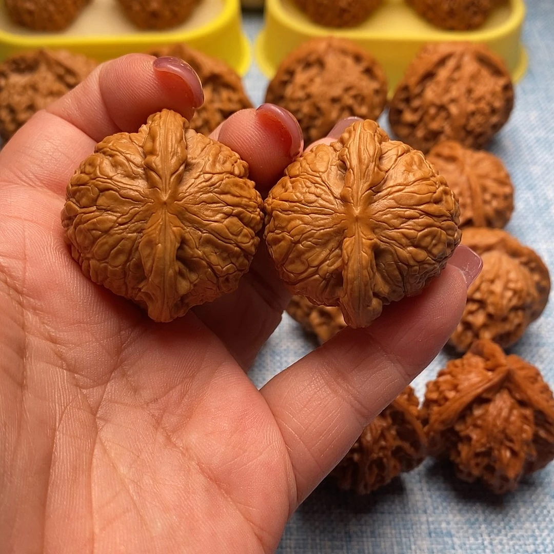 文玩核桃把件毕业乾隆磨38尺