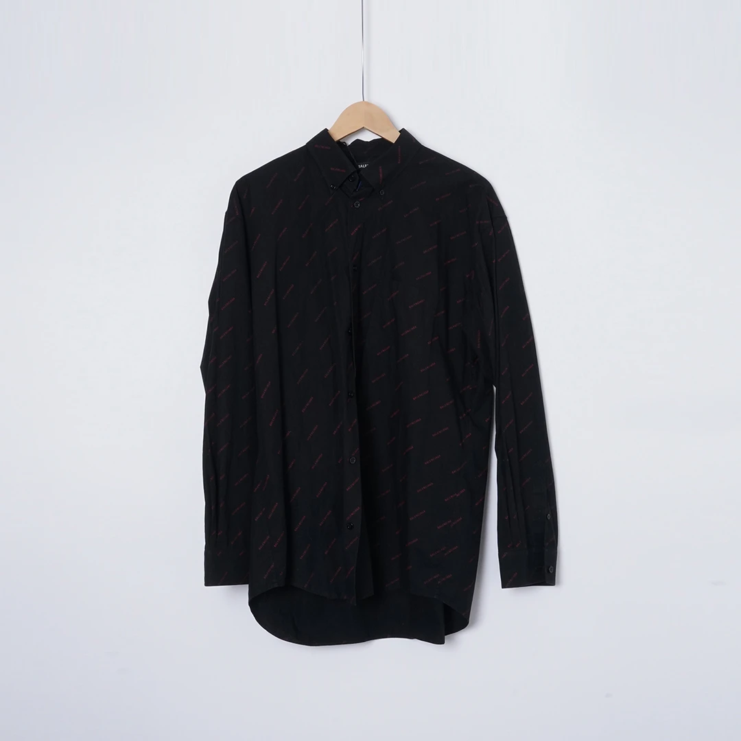 95新 Balenciaga/巴黎世家 棉/TH1048/上衣/39码