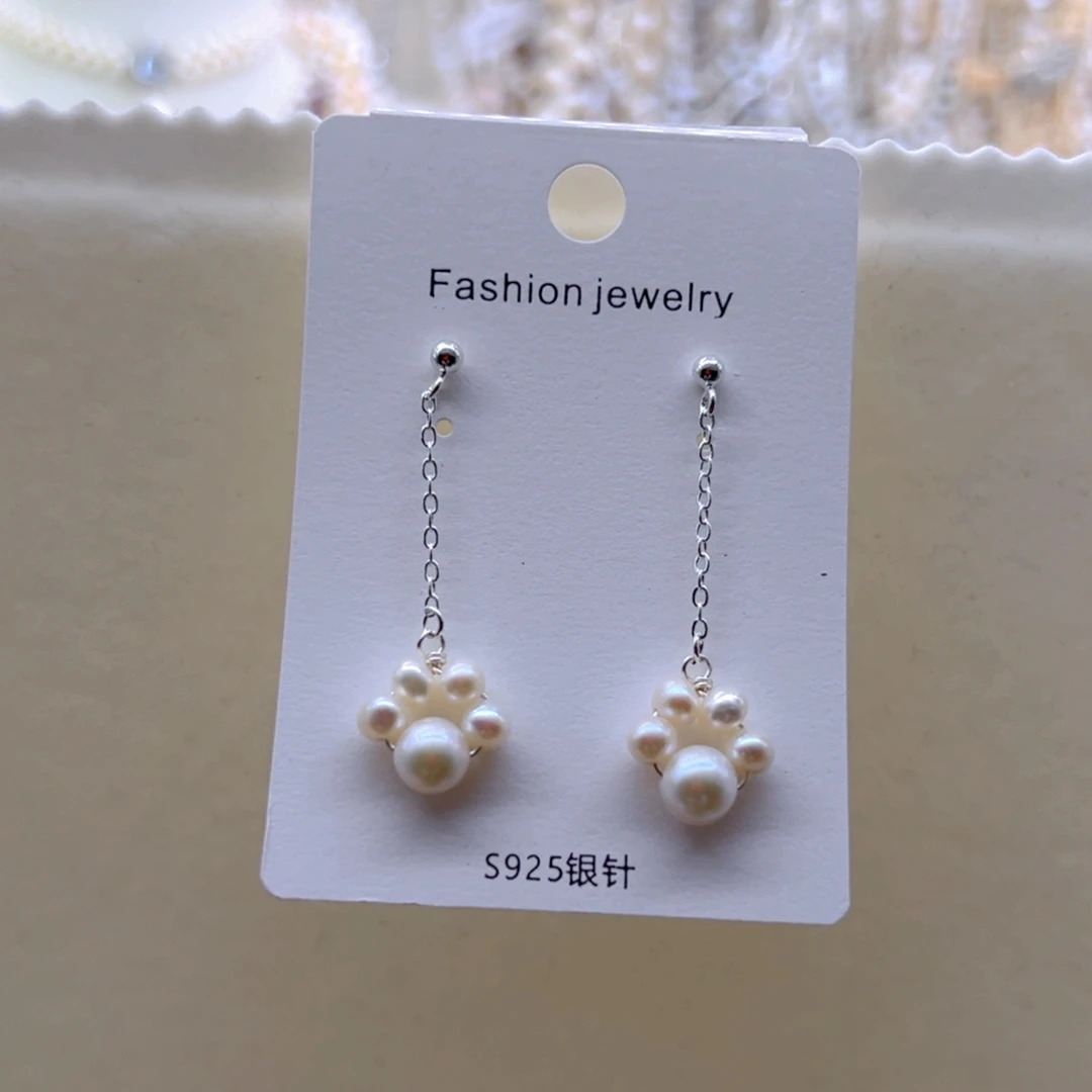 未镶嵌耳饰淡水珍珠