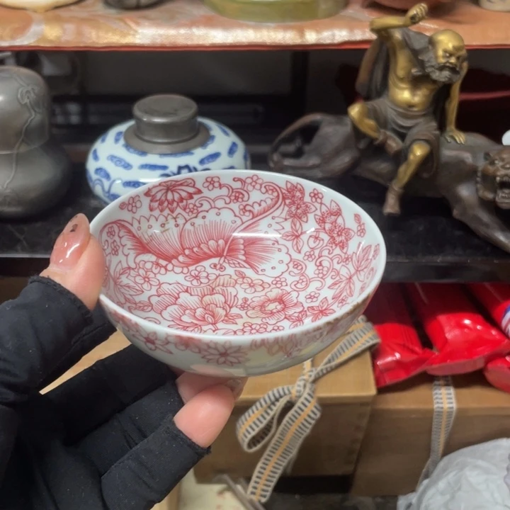 瓷中古工艺品摆件