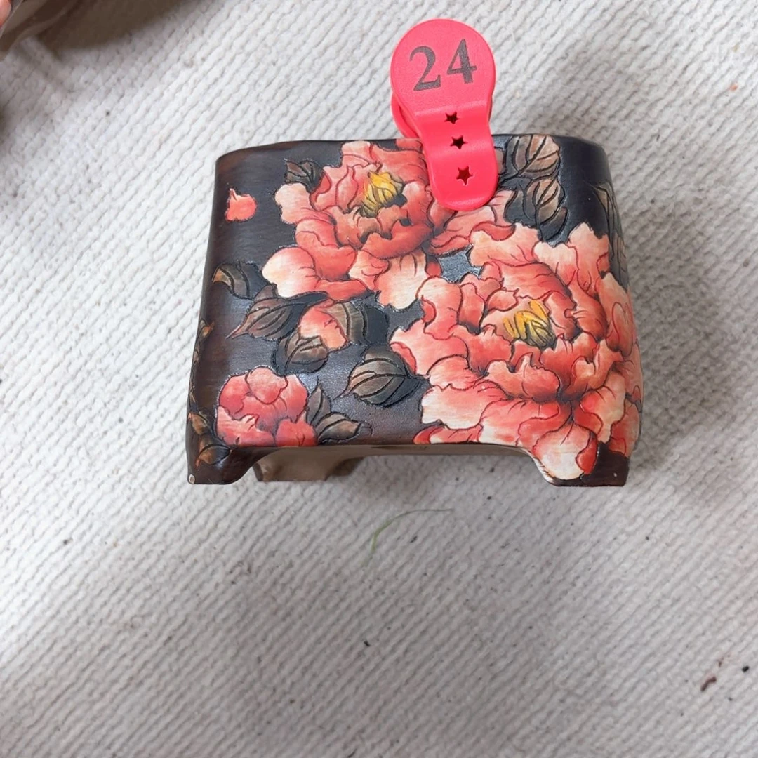 陌***丶紫砂花盆陶瓷多肉花盆微瑕