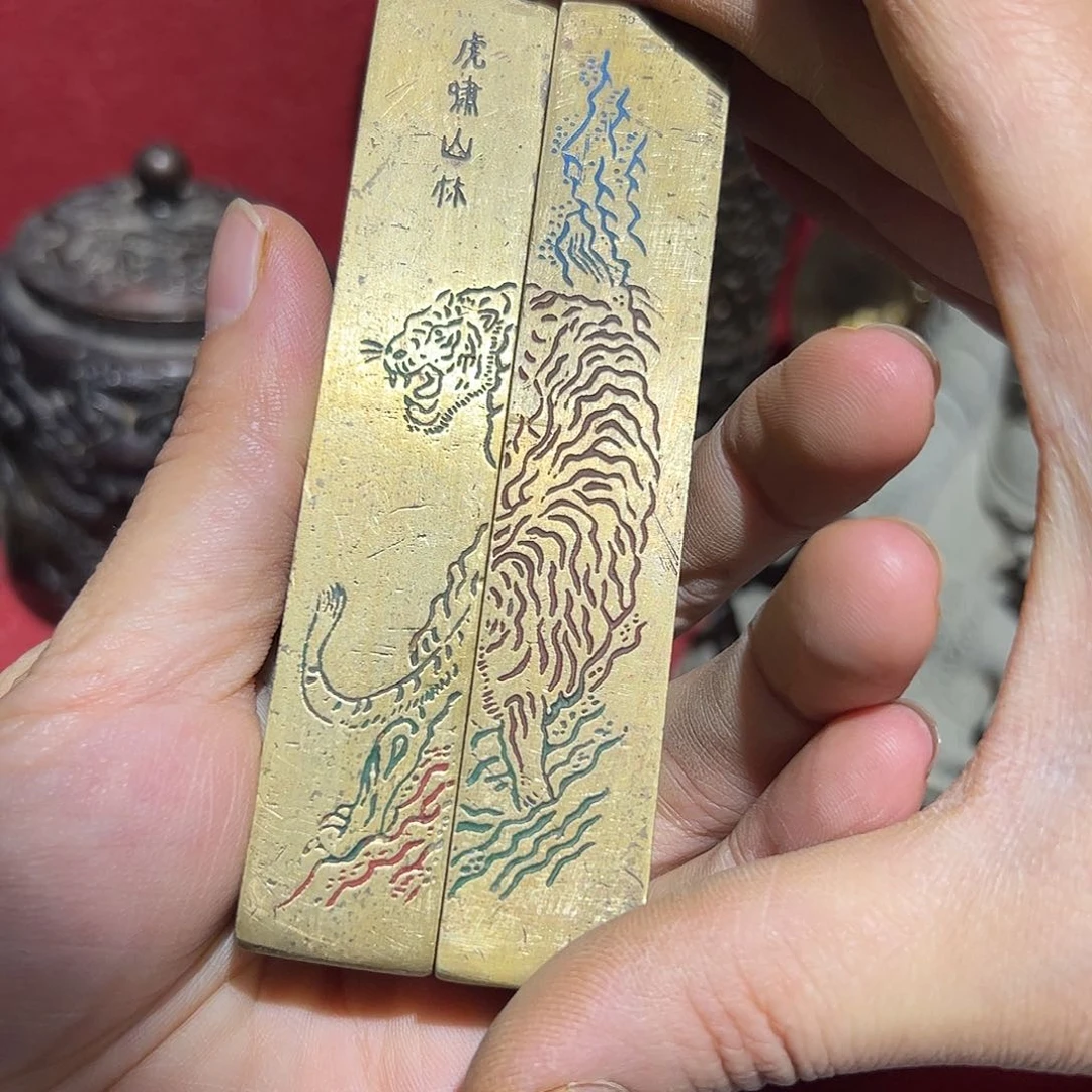 安**心微瑕疵黄铜摆件工艺品