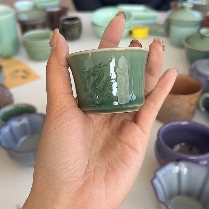 小米茶器龙泉青瓷