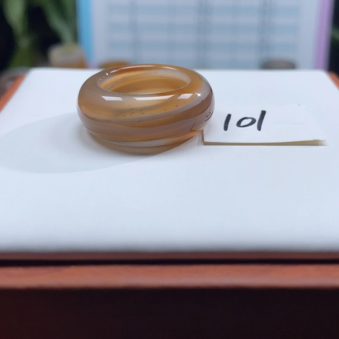 玛瑙/玉髓未镶嵌戒指Z18.8港20