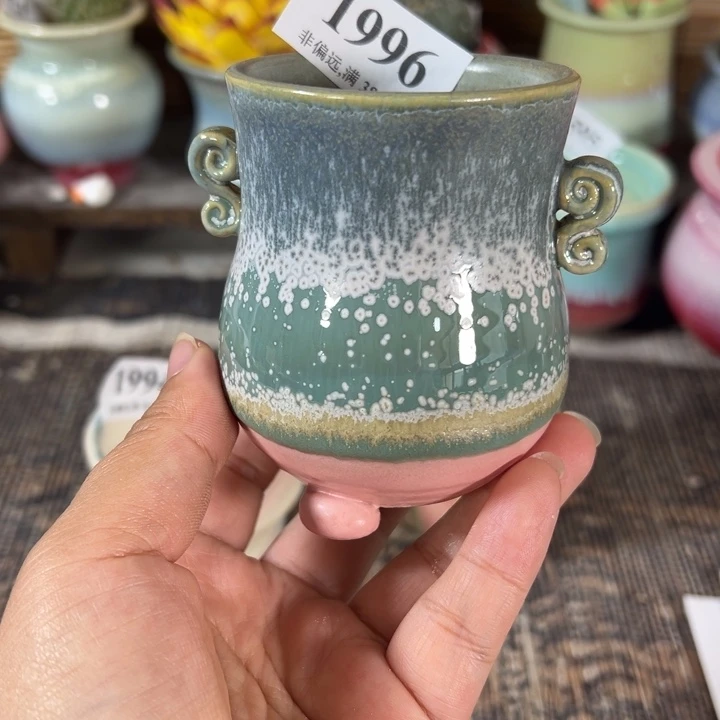 口5高8 手工花盆满30包邮
