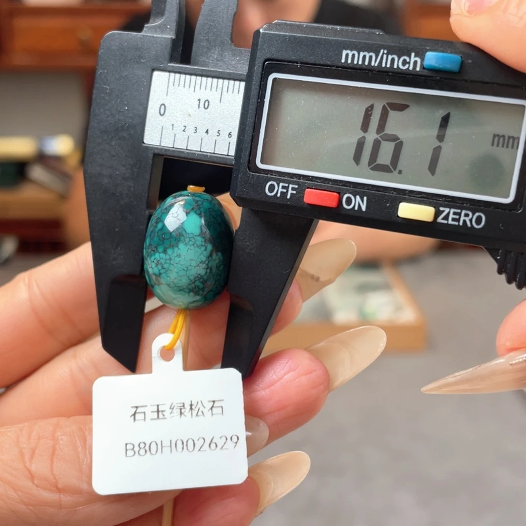 绿松石未镶嵌颈饰