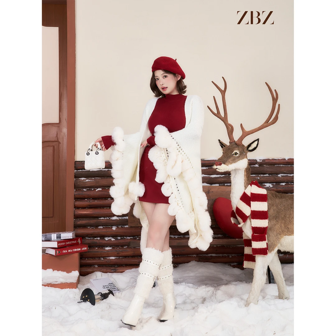 周白子 11/25 20:00pm新品【 斗篷 · 和小猫咪】北极绒斗篷ZQ909